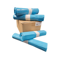 Afvalzakken 140 liter LDPE Blauw 60 x 110 cm T60my | 10 x 20 zakken