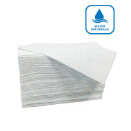 Handdoeken Z gevouwen Flushable 100% Cellulose 3 laags 22x22 cm