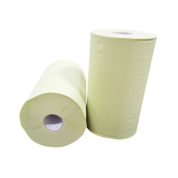 Handdoekrol 100% Cellulose 2 Laags 23cm 80 meter Groen