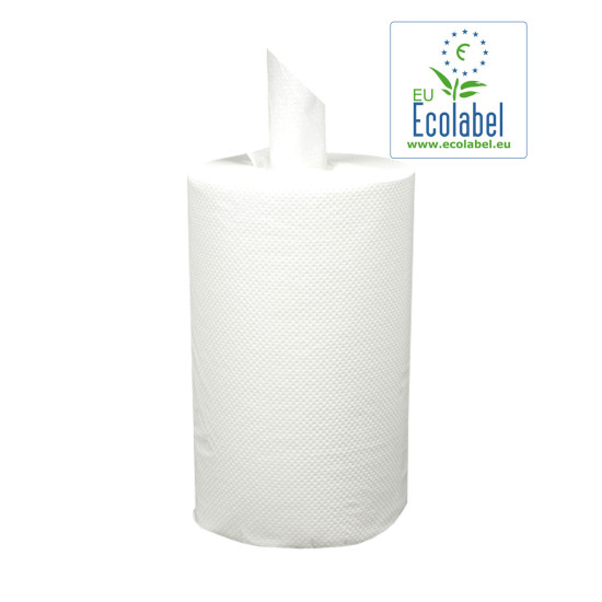 Handdoekrol Mini Coreless EU ecolabel 1 Laags 19cm