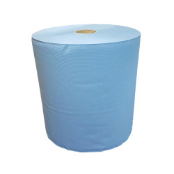 Industriepapier verlijmd 100% Cellulose 36cm 190 meter Blauw