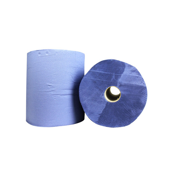 Industriepapier verlijmd 100% Cellulose 26cm 190 meter Blauw