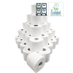 Toiletpapier Traditioneel EU Ecolabel | 2 Laags | 400 Vel | 1920  Rollen per Pallet