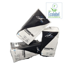 Servetten Wit 1/8 Vouw EU Ecolabel 100% Cellulose 2 Laags 37 x 37 cm