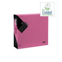 Servetten Roze 1/4 Vouw EU Ecolabel 100% Cellulose 2 Laags 40 x 40 cm