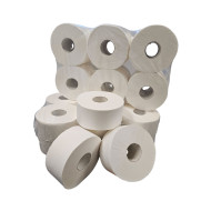 Toiletpapier Mini Jumbo EU Ecolabel 2 Laags 180 Meter op Rol | 12 Rollen