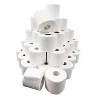 Toiletpapier Traditioneel 2 Laags 200 Vel | 12 x 4 Rollen