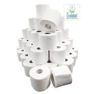 Toiletpapier Traditioneel EU Ecolabel 2 Laags 200 Vel | 12 x 4  rollen