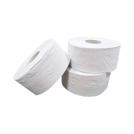 Toiletpapier Mini Jumbo Recycled Tissue 2 Laags 180 Meter op Rol | 12 Rollen